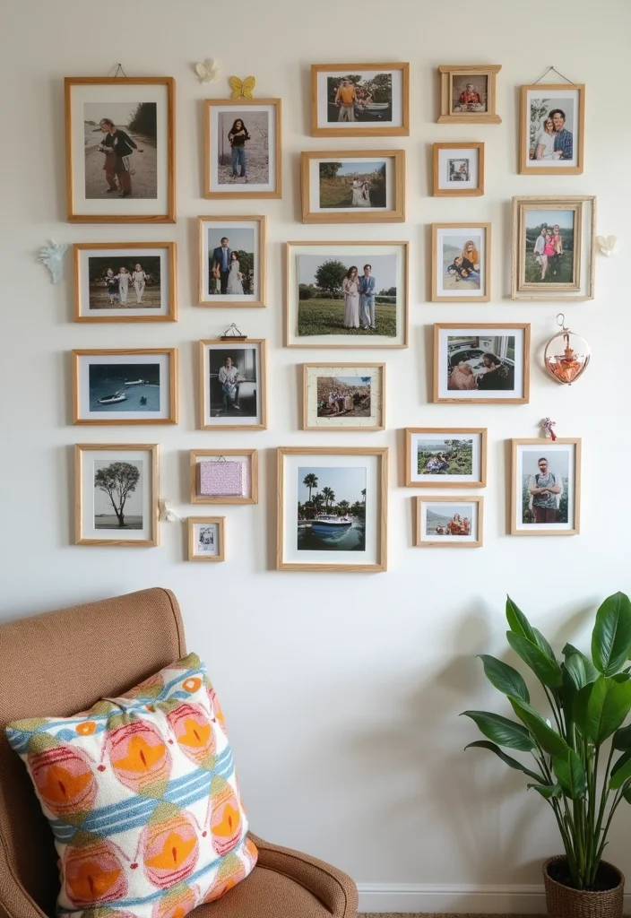 12 House Wall Decor Ideas for Stylish Everyday Living 122 12 House Wall Decor Ideas for Stylish Everyday Living - 12. DIY Memory Wall