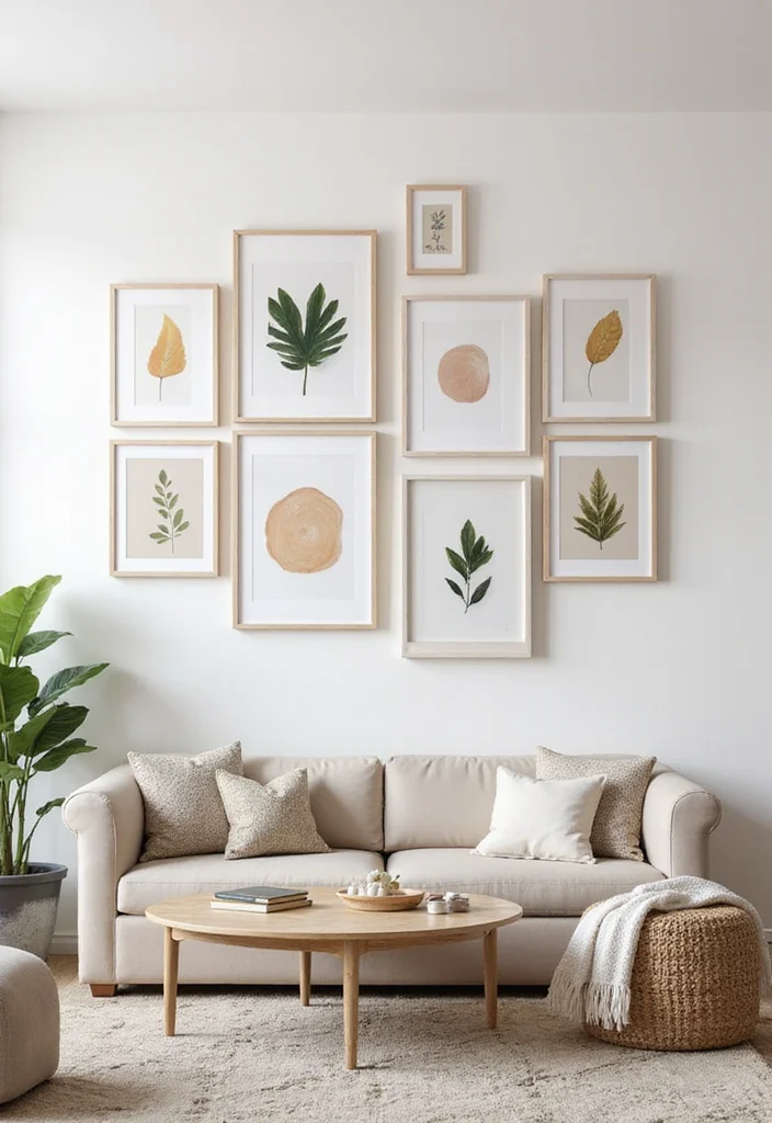 12 House Wall Decor Ideas for Stylish Everyday Living 56 12 House Wall Decor Ideas for Stylish Everyday Living - 6. Sustainable Framed Art