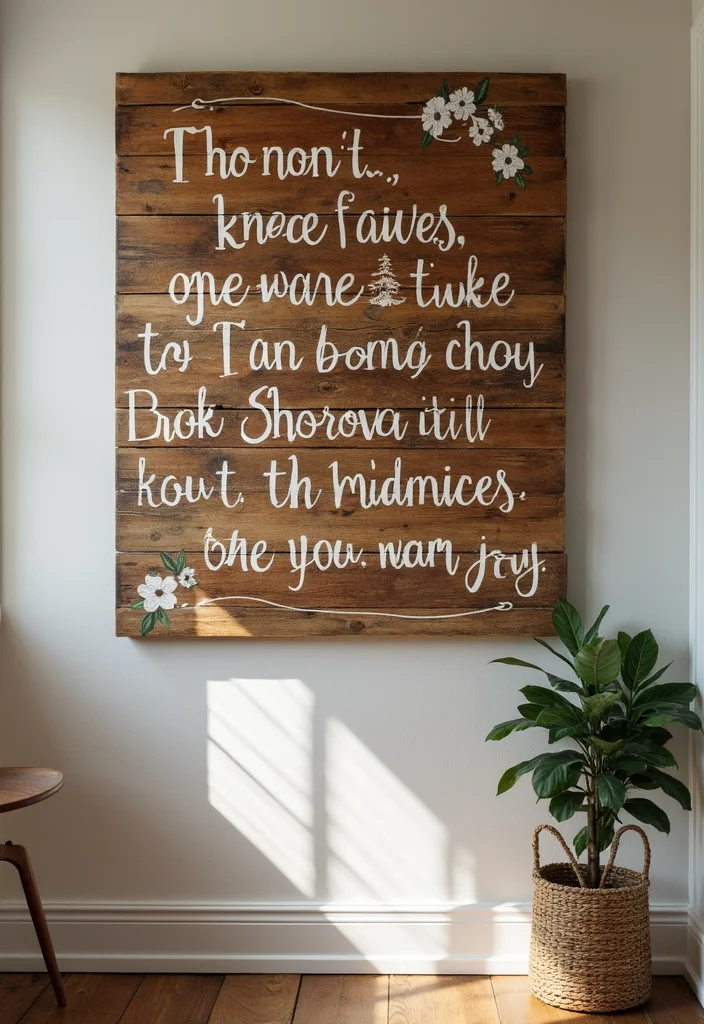 12 House Wall Decor Ideas for Stylish Everyday Living 78 12 House Wall Decor Ideas for Stylish Everyday Living - 8. Inspirational Quote Boards