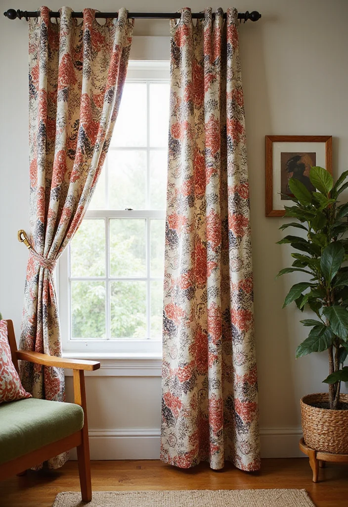 12 Indian Curtain Ideas for Vibrant Cultural Patterns 1 12 Indian Curtain Ideas for Vibrant Cultural Patterns - 1. Block Printed Cotton Curtains