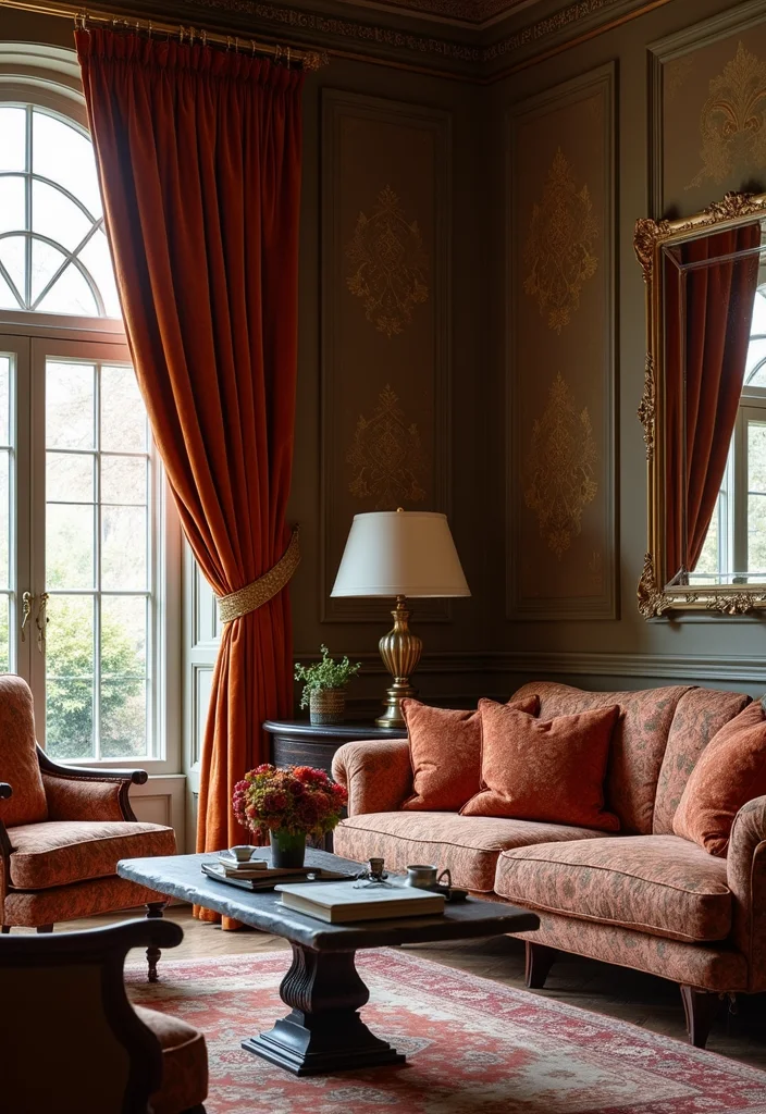 12 Indian Curtain Ideas for Vibrant Cultural Patterns 34 12 Indian Curtain Ideas for Vibrant Cultural Patterns - 4. Paisley Print Velvets