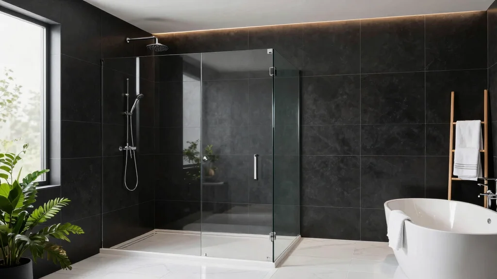 12 Large Tile Shower Ideas for a Spacious Modern Bathroom