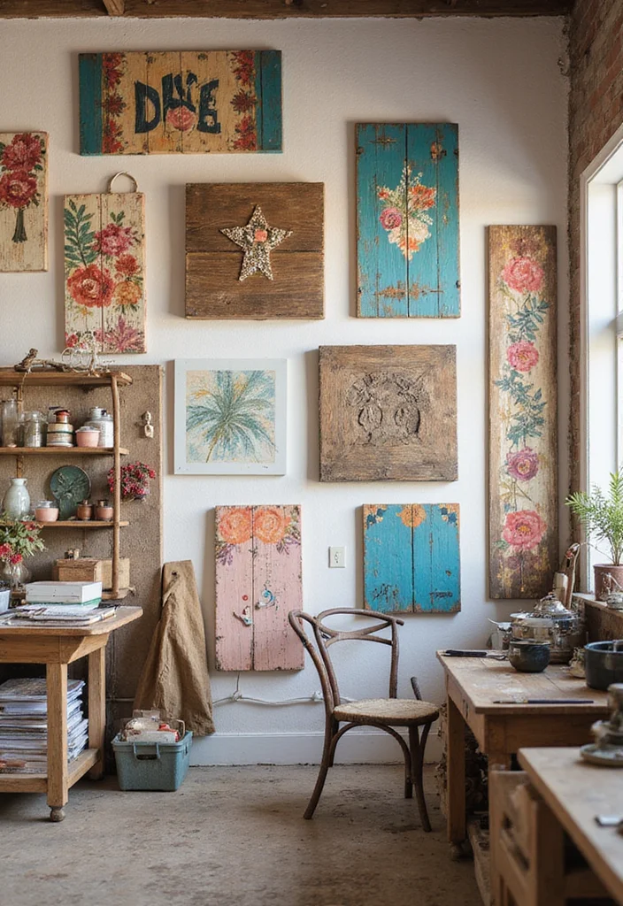 12 Modern Farmhouse Wall Decor Ideas for Warm Updated Charm 34 12 Modern Farmhouse Wall Decor Ideas for Warm Updated Charm - 4. DIY Wall Decor Projects