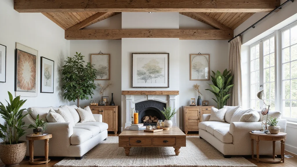 12 Modern Farmhouse Wall Decor Ideas for Warm Updated Charm