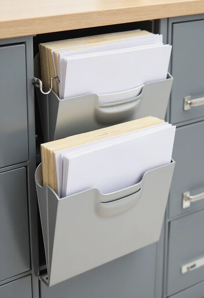 12 Office File Storage Ideas for Efficient Paper Organization 67 12 Office File Storage Ideas for Efficient Paper Organization - 7. Magnetic File Holders