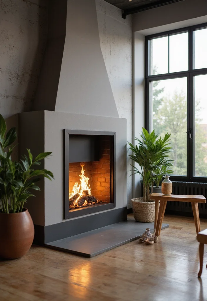 12 Office Fireplace Ideas for Warm Professional Comfort 1 12 Office Fireplace Ideas for Warm Professional Comfort - 1. Eco-Friendly Bioethanol Fireplaces