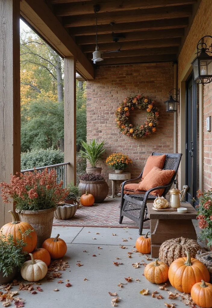 12 Patio Wall Decor Ideas for Outdoor Visual Interest 100 12 Patio Wall Decor Ideas for Outdoor Visual Interest - 10. Seasonal Decor Switch-Ups