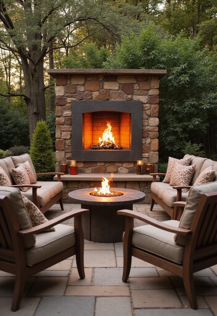 12 Patio Wall Decor Ideas for Outdoor Visual Interest 111 12 Patio Wall Decor Ideas for Outdoor Visual Interest - 11. Wall-Mounted Fire Pits