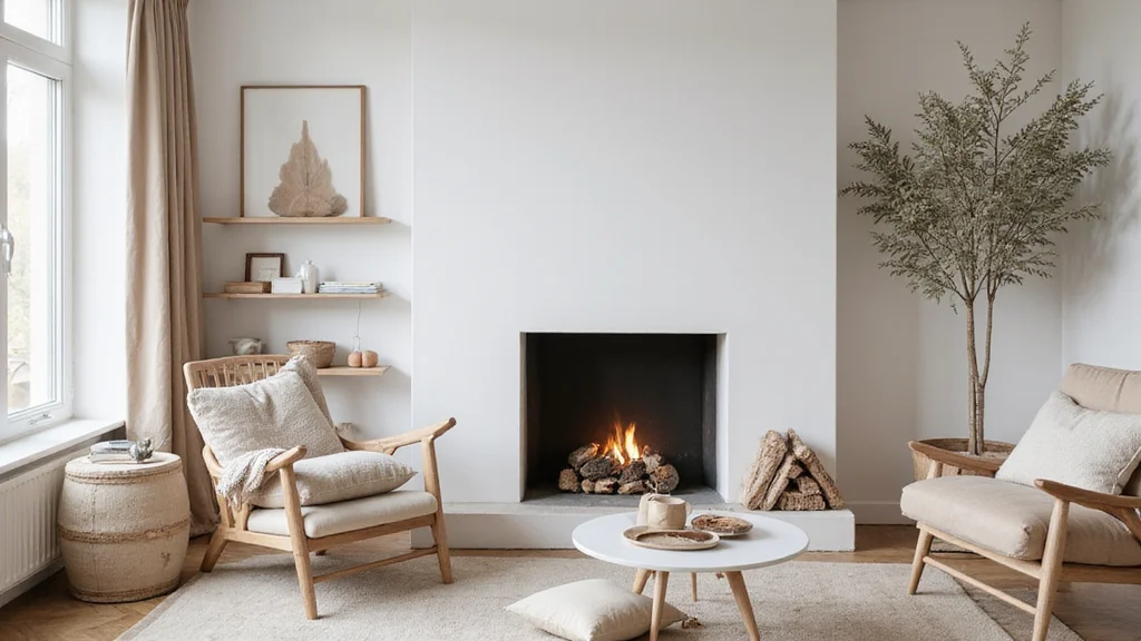 12 Scandinavian Fireplace Ideas for Minimal Warm Texture