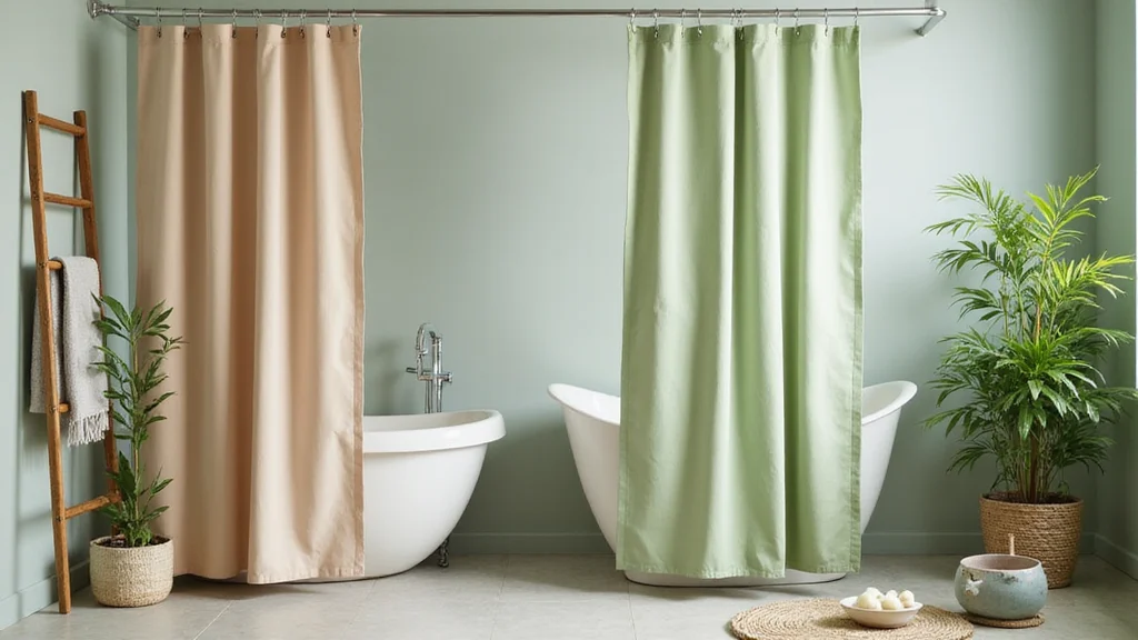 12 Shower With Curtain Ideas for Simple Practical Layouts