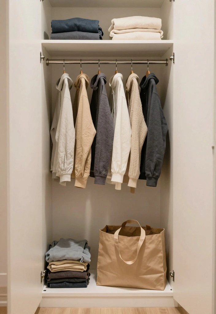 12 Small Bedroom Closet Organization Ideas for Clothing Storage 11. Engage in Regular Decluttering 0