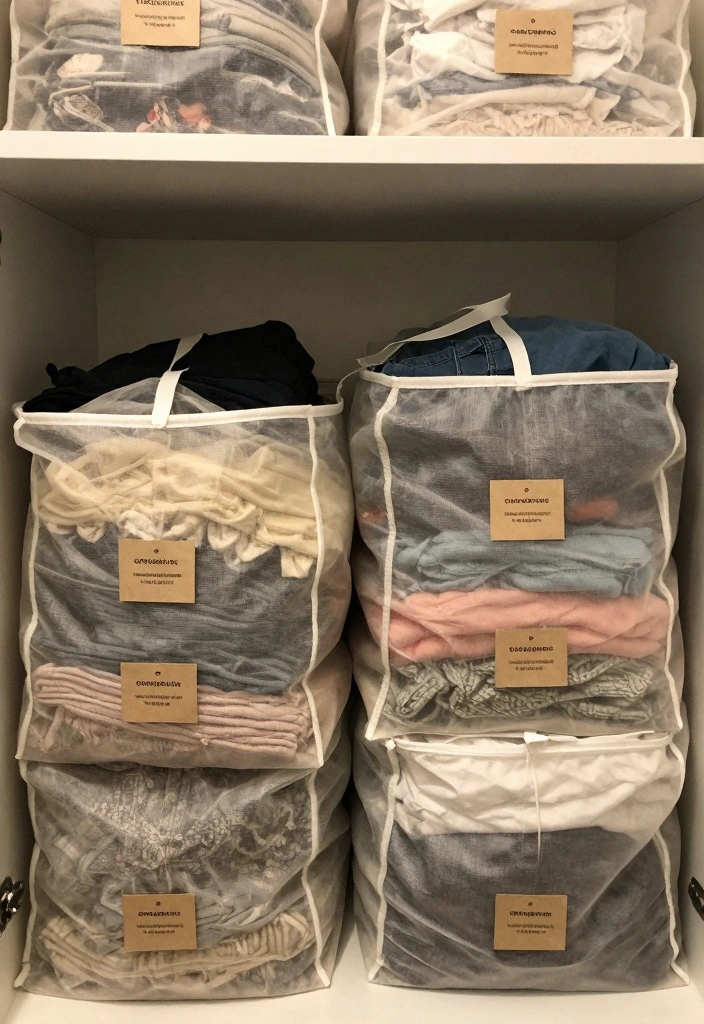 12 Small Bedroom Closet Organization Ideas for Clothing Storage 8. Seasonal Storage Solutions 0