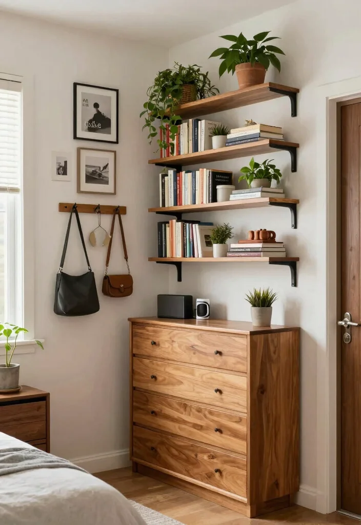 12 Small Bedroom Ideas for Men That Feel Stylish and Practical 11 12 Small Bedroom Ideas for Men That Feel Stylish and Practical 11. Smart Use of Vertical Space 0