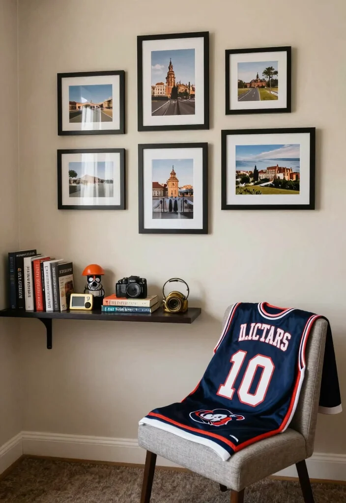 12 Small Bedroom Ideas for Men That Feel Stylish and Practical 8 12 Small Bedroom Ideas for Men That Feel Stylish and Practical 8. Personal Touches 0