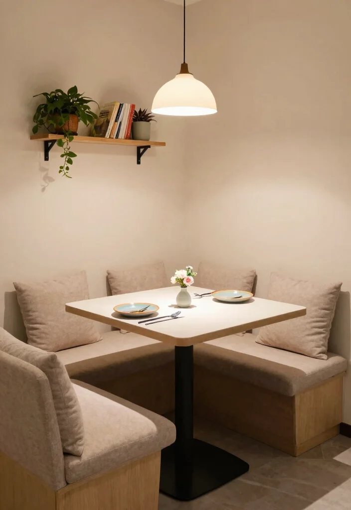 12 Small Dining Table Ideas for Cozy Functional Spaces 10. Cozy Corner Tables 0