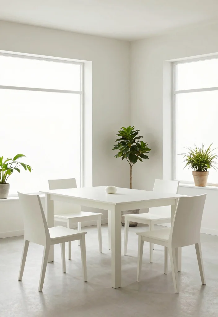 12 Small Dining Table Ideas for Cozy Functional Spaces 12. Minimalist Designs for Modern Living 0