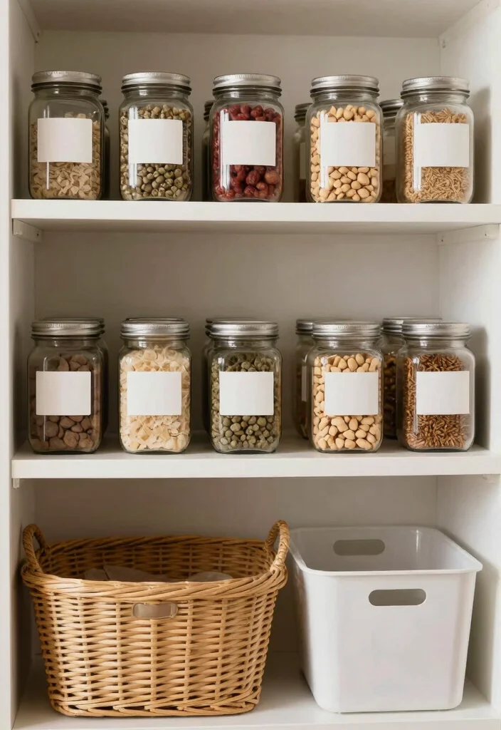 12 Small Pantry Organization Ideas for a Clutter Free Kitchen 111 12 Small Pantry Organization Ideas for a Clutter Free Kitchen - 11. Use Labels 1