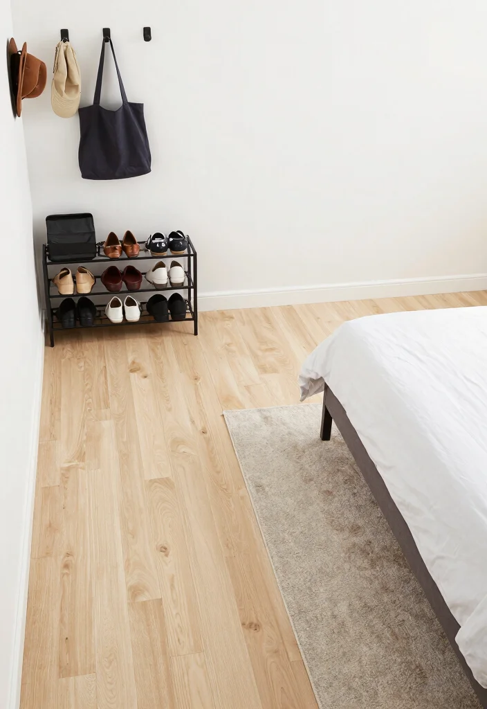 12 Small Space Bedroom Ideas for Men with Smart Layout Tips 11. Keep the Floor Clear 0