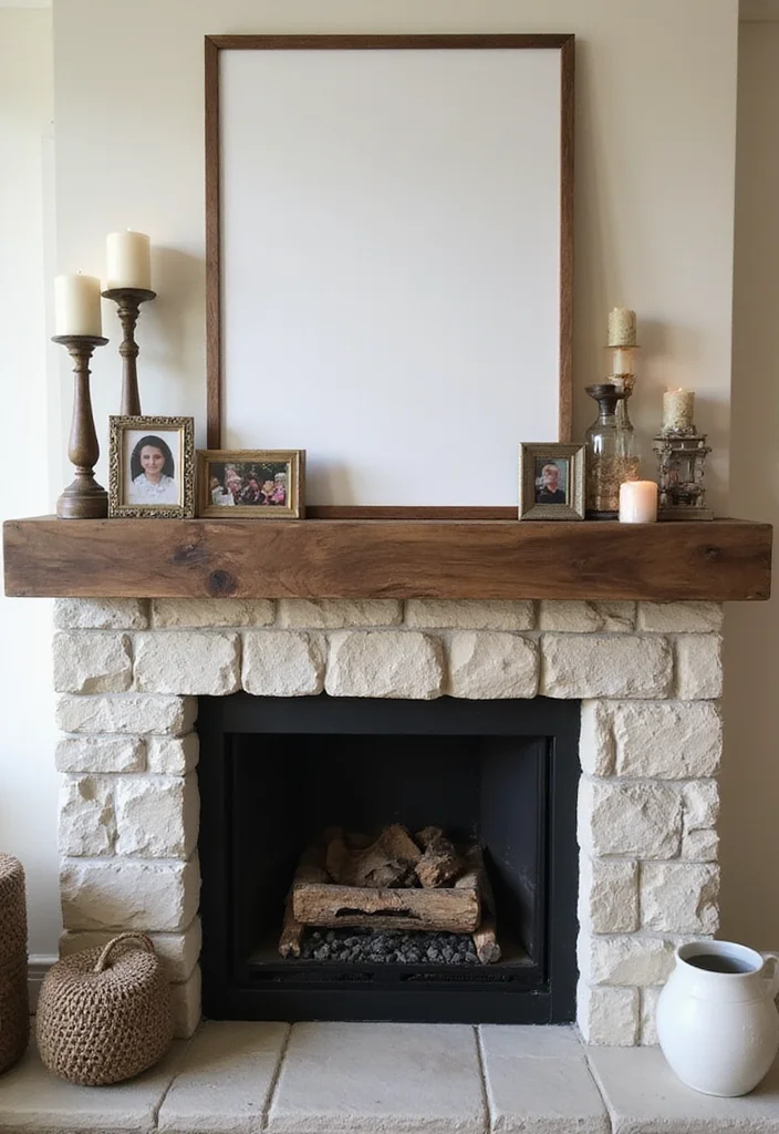 12 Spanish Fireplace Ideas for Bold Rustic Mediterranean Style 12 12 Spanish Fireplace Ideas for Bold Rustic Mediterranean Style - 2. Rustic Wooden Mantels