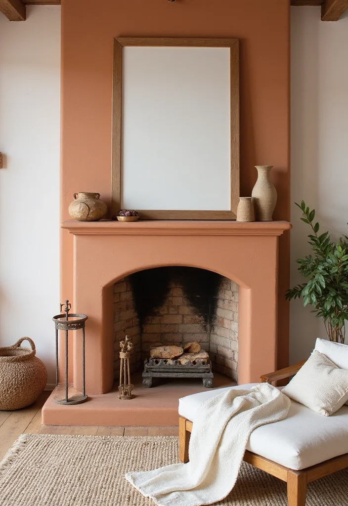 12 Spanish Fireplace Ideas for Bold Rustic Mediterranean Style 56 12 Spanish Fireplace Ideas for Bold Rustic Mediterranean Style - 6. Earthy Color Palettes