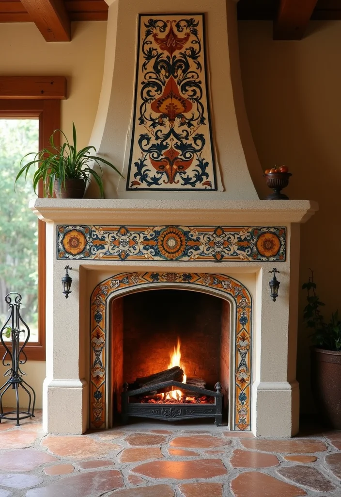 12 Spanish Fireplace Ideas for Bold Rustic Mediterranean Style 78 12 Spanish Fireplace Ideas for Bold Rustic Mediterranean Style - 8. Spanish-Style Fireboxes