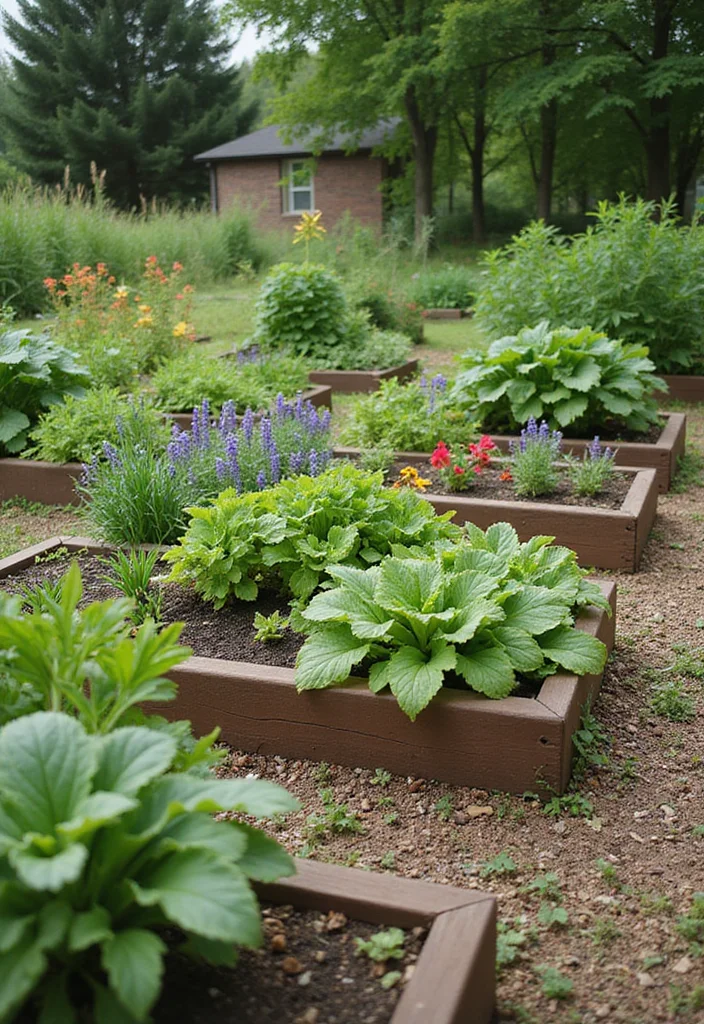 12 Walkout Basement Landscaping Ideas for Seamless Outdoor Flow 56 12 Walkout Basement Landscaping Ideas for Seamless Outdoor Flow - 6. Incorporating Edible Gardens