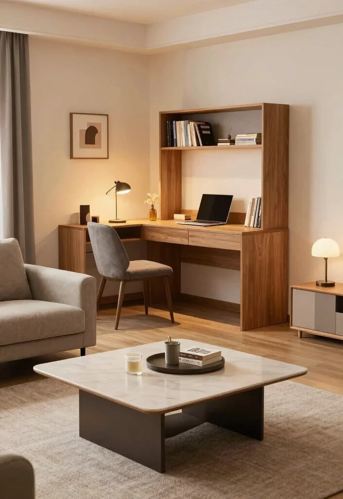 14 Living Room Ideas with Fireplace for a Warm Inviting Layout 12. Multi Functional Spaces 0