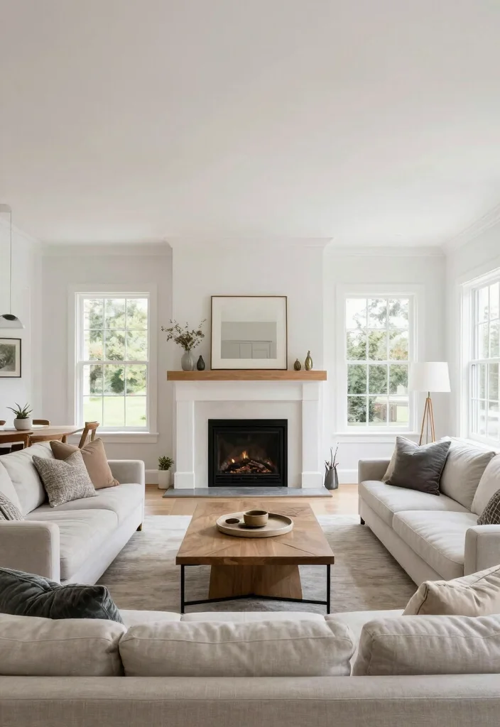 14 Living Room Ideas with Fireplace for a Warm Inviting Layout 5. Open Concept Living Spaces 0