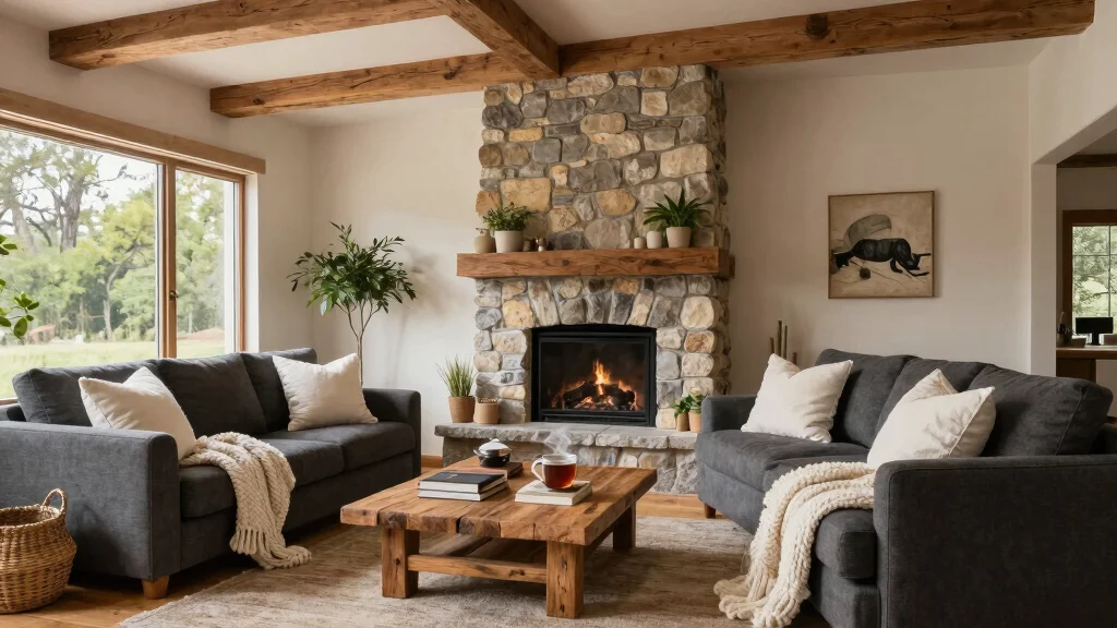 14 Living Room Ideas with Fireplace for a Warm Inviting Layout