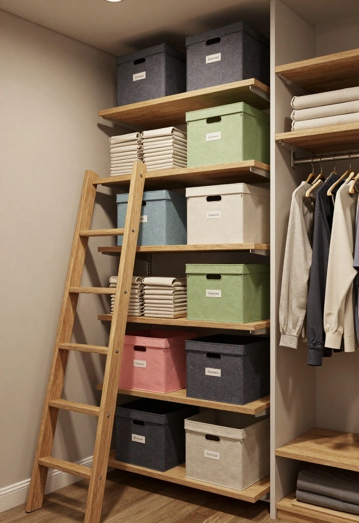 14 Small Closet Organization Ideas That Maximize Every Inch 1 14 Small Closet Organization Ideas That Maximize Every Inch - 1. Utilize Vertical Space with Shelves 1