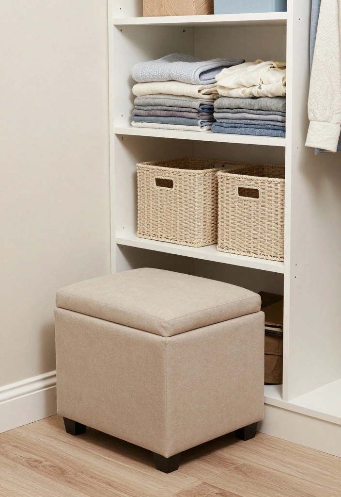 14 Small Closet Organization Ideas That Maximize Every Inch 34 14 Small Closet Organization Ideas That Maximize Every Inch - 4. Multi-functional Furniture 1