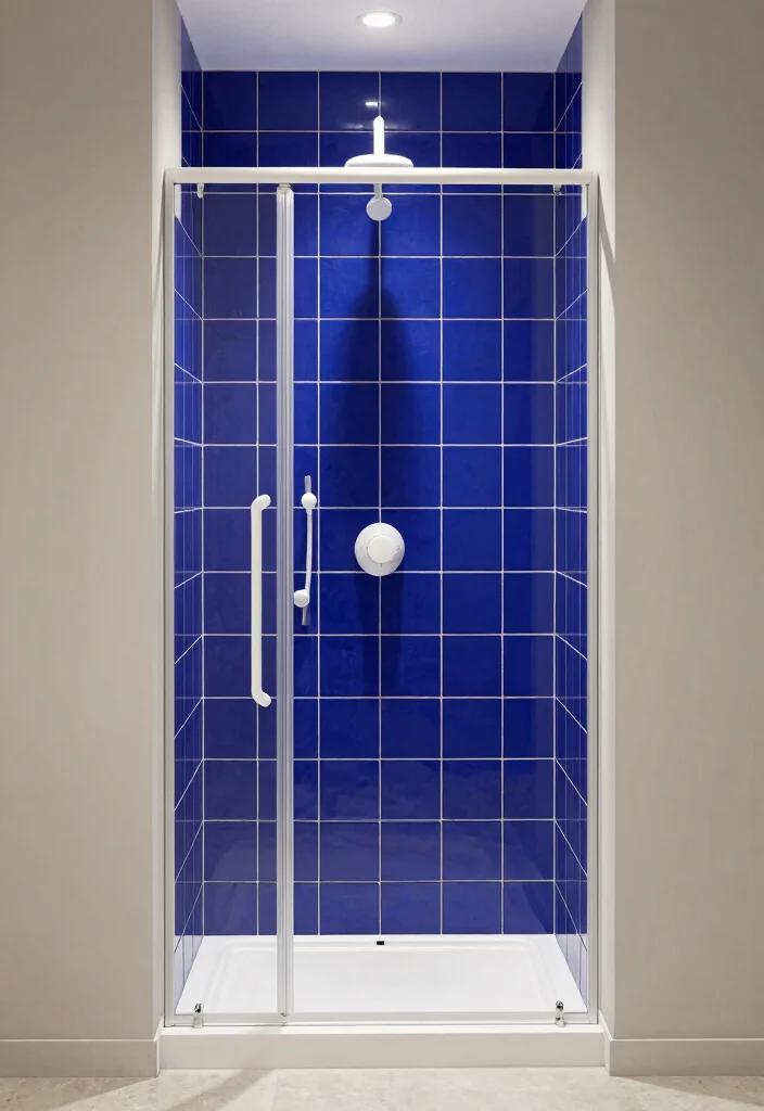 14 Walk In Tile Shower Ideas for a Sleek Open Bathroom 5 14 Walk In Tile Shower Ideas for a Sleek Open Bathroom 5. Bold Colors 0