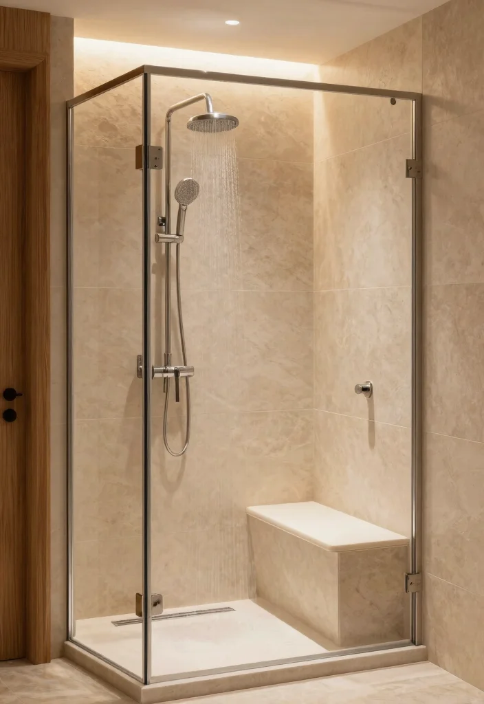 14 Walk In Tile Shower Ideas for a Sleek Open Bathroom 8 14 Walk In Tile Shower Ideas for a Sleek Open Bathroom 8. Spa Inspired Features 0