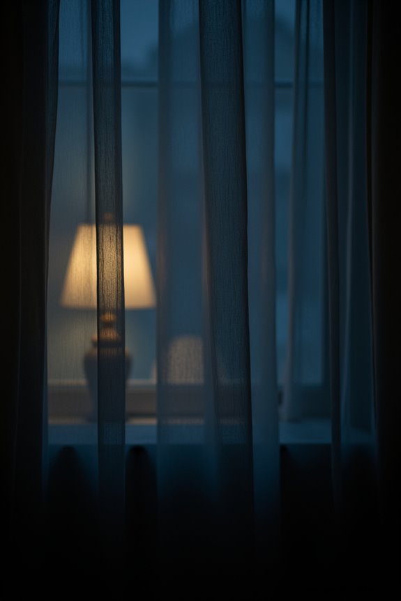 backlit sheers reveal privacy gaps