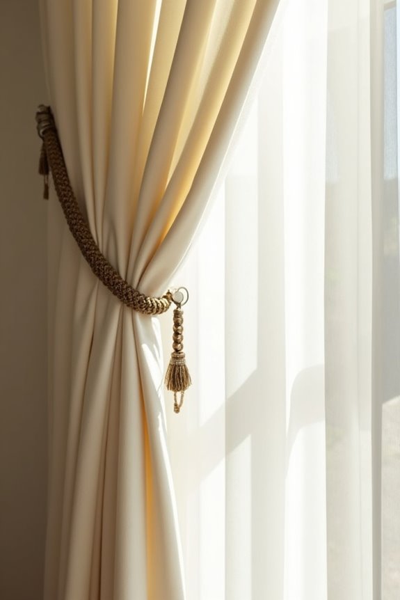 balance drape with even gathers