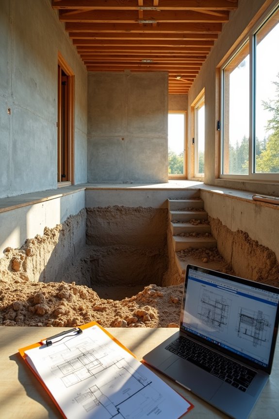 basement addition feasibility with engineer