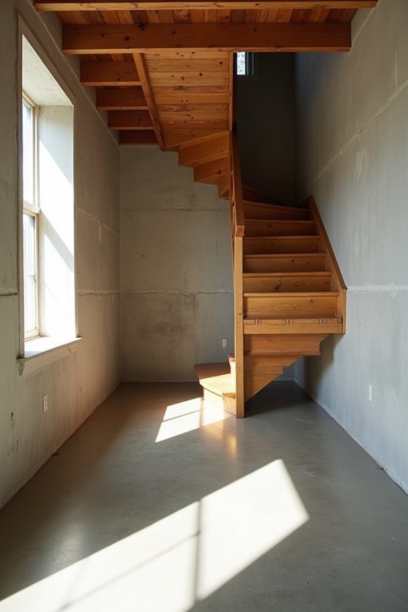 basement specific moisture lighting hvac