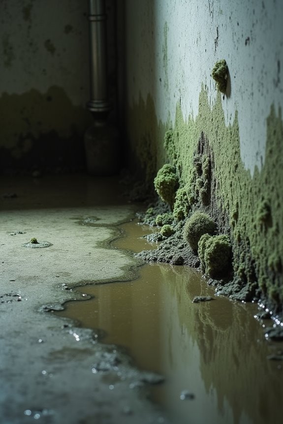 basements invite moisture and mold