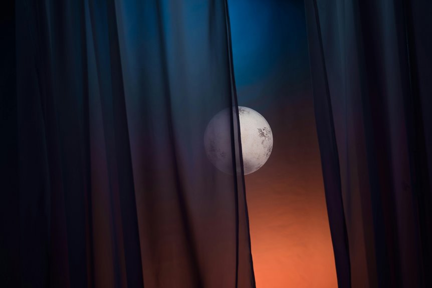 can you see through curtains