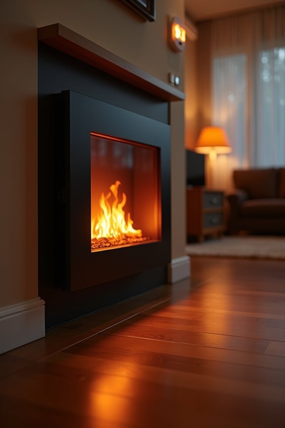 electric fireplace energy saving strategies