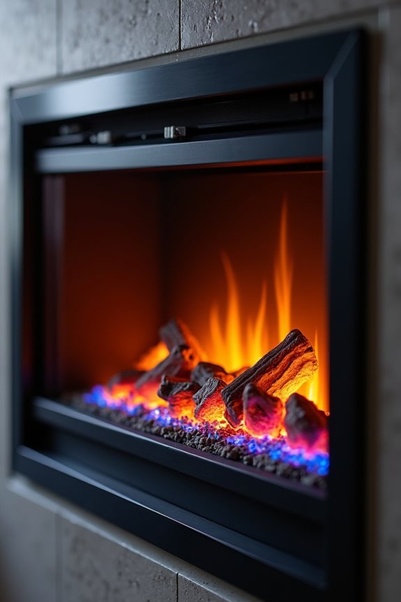 electric fireplaces emit 4 500 9 000 btus