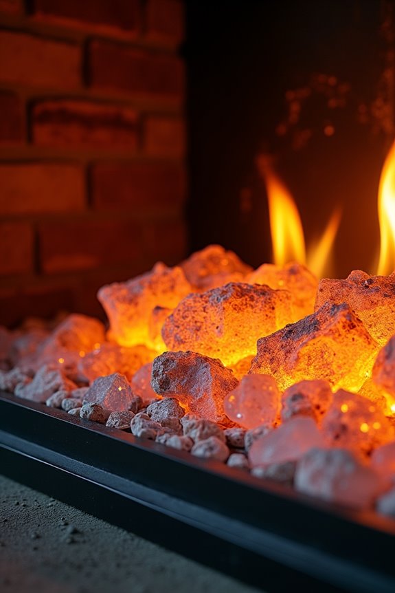 electric heating coil powers cozy warmth