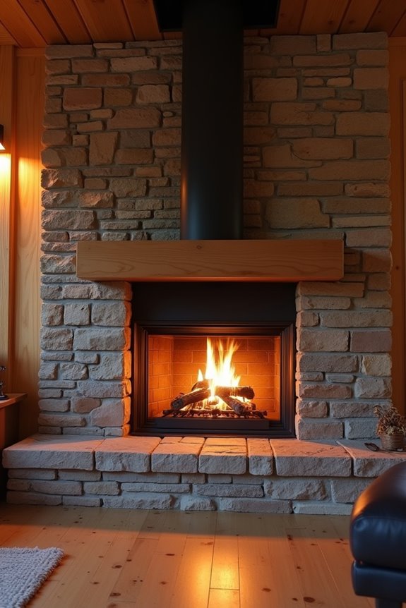 existing chimney b vent retrofit option