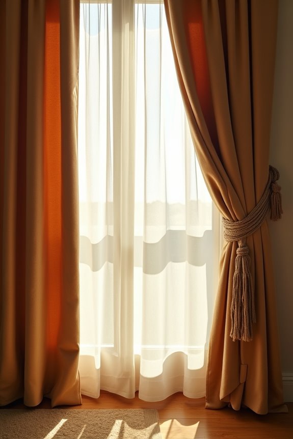 extend curtains beyond frame seal leaks