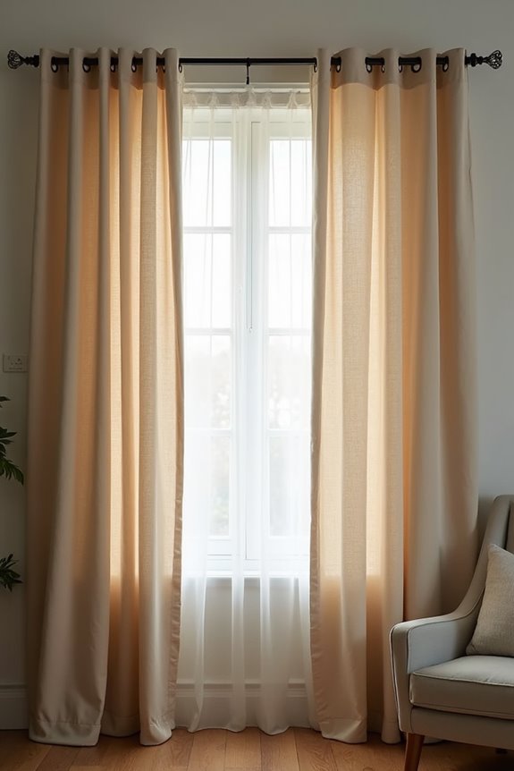 fabric weight and fullness block light and privacy