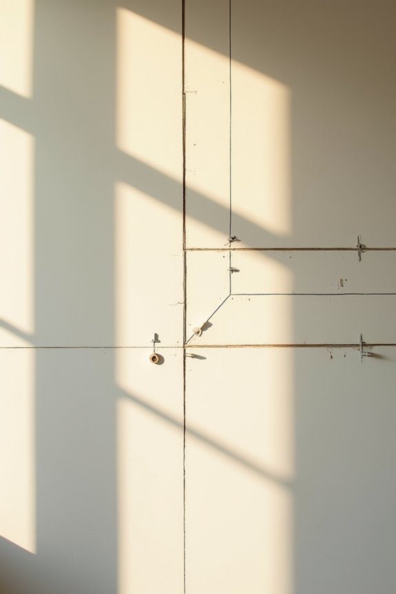 find studs plan screw locations