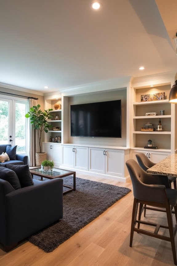 finished basement adds living space roi