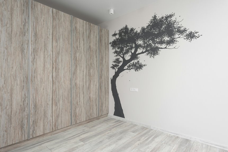 five step wall decal removal guide