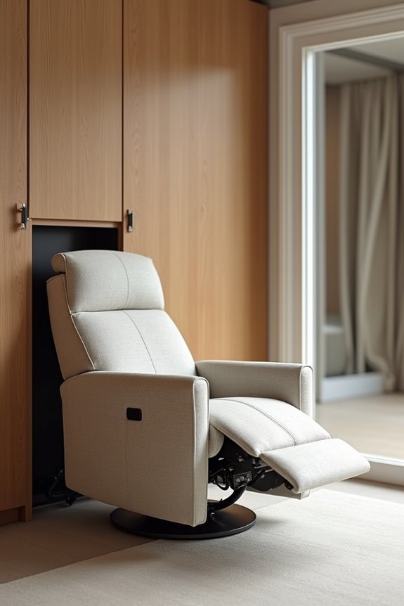 forward glide wall recliner mechanism