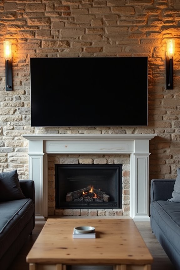 full motion tv wall mount alignment